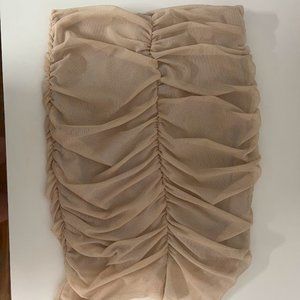 Beige skirt